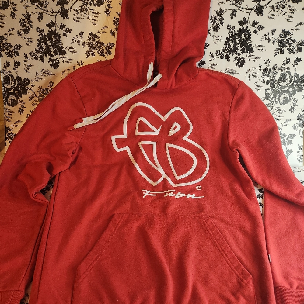 Fubu hoodie red a36